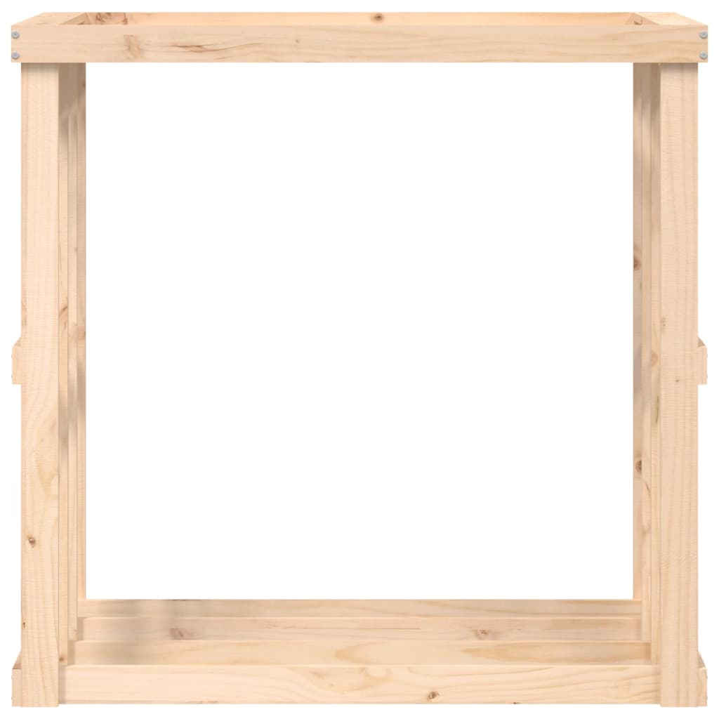 Houtblokhouder 108x52x106 cm massief grenenhout is nu te koop bij PeponiXL, paradijselijk wonen!