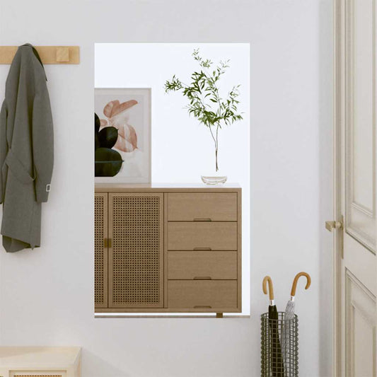 Wandspiegel 50x80 cm rechthoekig glas is nu te koop bij PeponiXL, paradijselijk wonen!