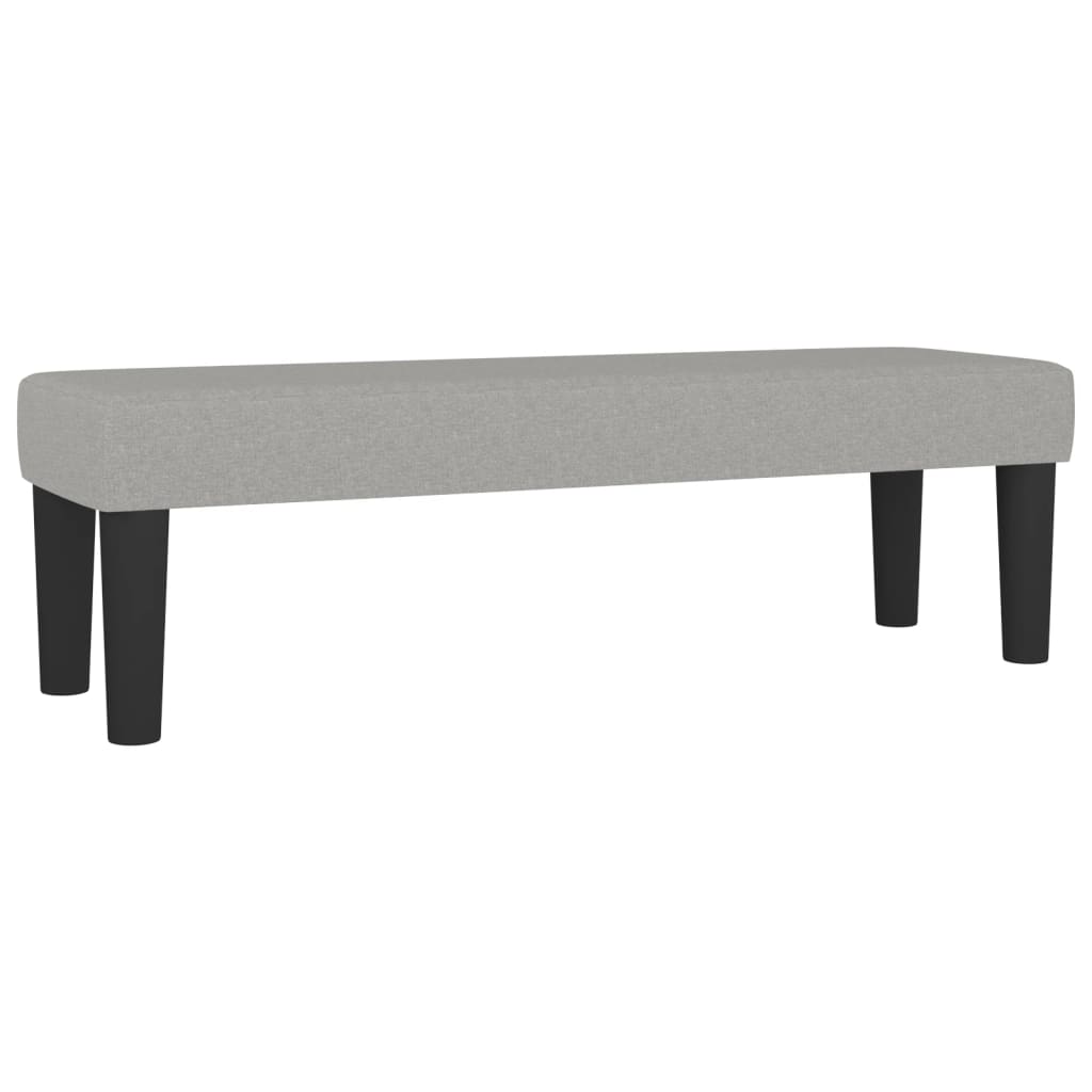 Boxspring met matras stof lichtgrijs 140x200 cm is nu te koop bij PeponiXL, paradijselijk wonen!