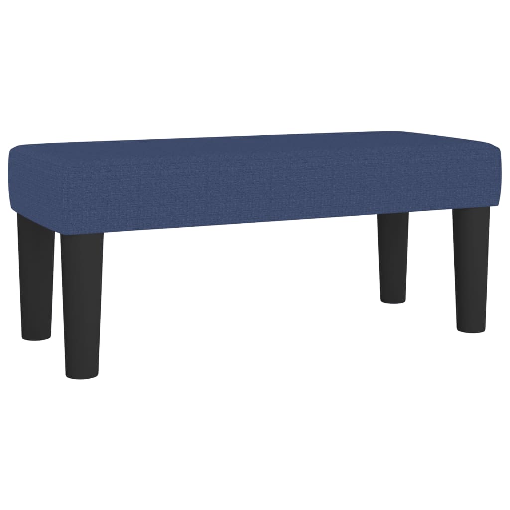 Boxspring met matras stof blauw 80x200 cm is nu te koop bij PeponiXL, paradijselijk wonen!