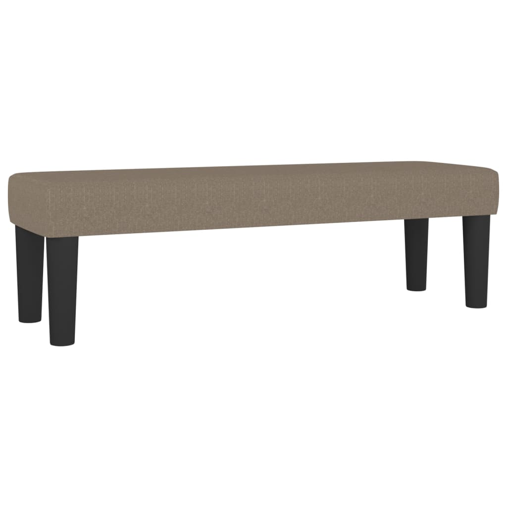 Boxspring met matras stof taupe 140x200 cm is nu te koop bij PeponiXL, paradijselijk wonen!