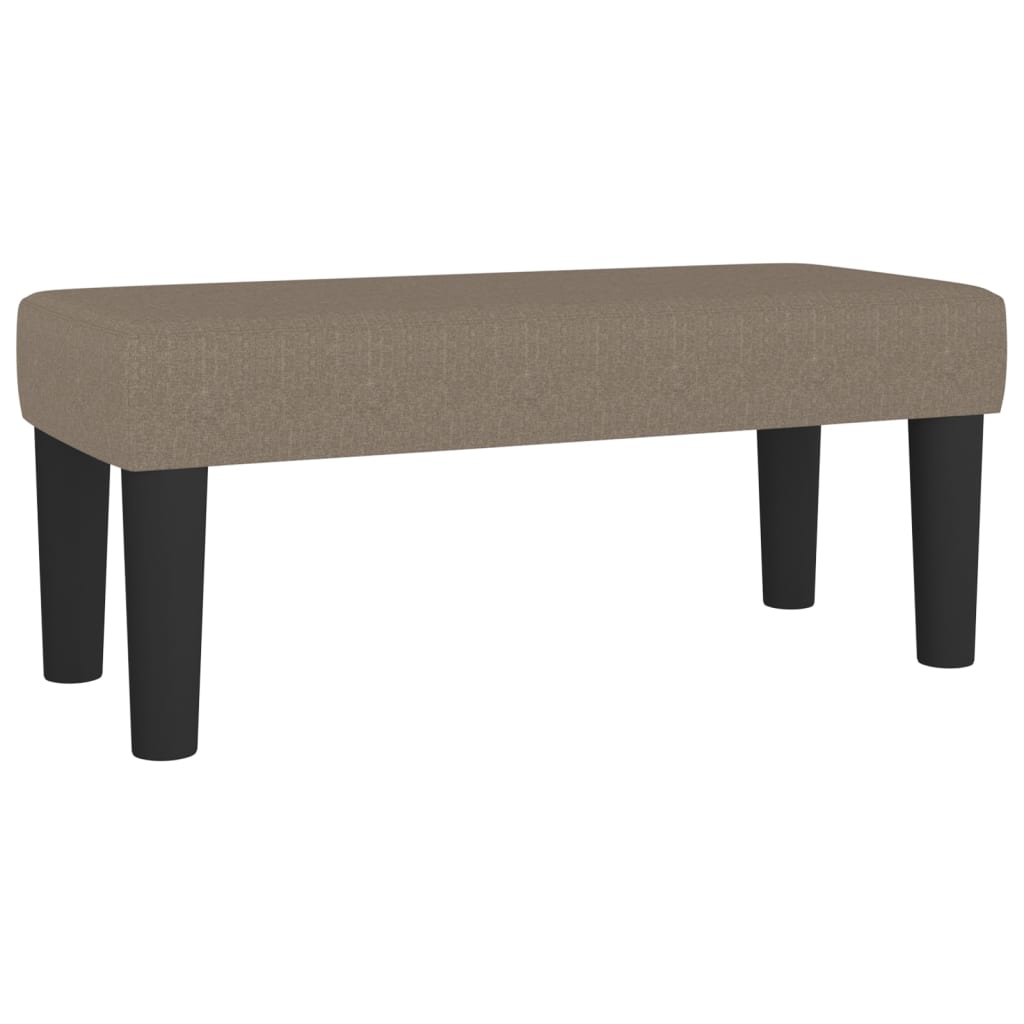 Boxspring met matras stof taupe 120x200 cm is nu te koop bij PeponiXL, paradijselijk wonen!