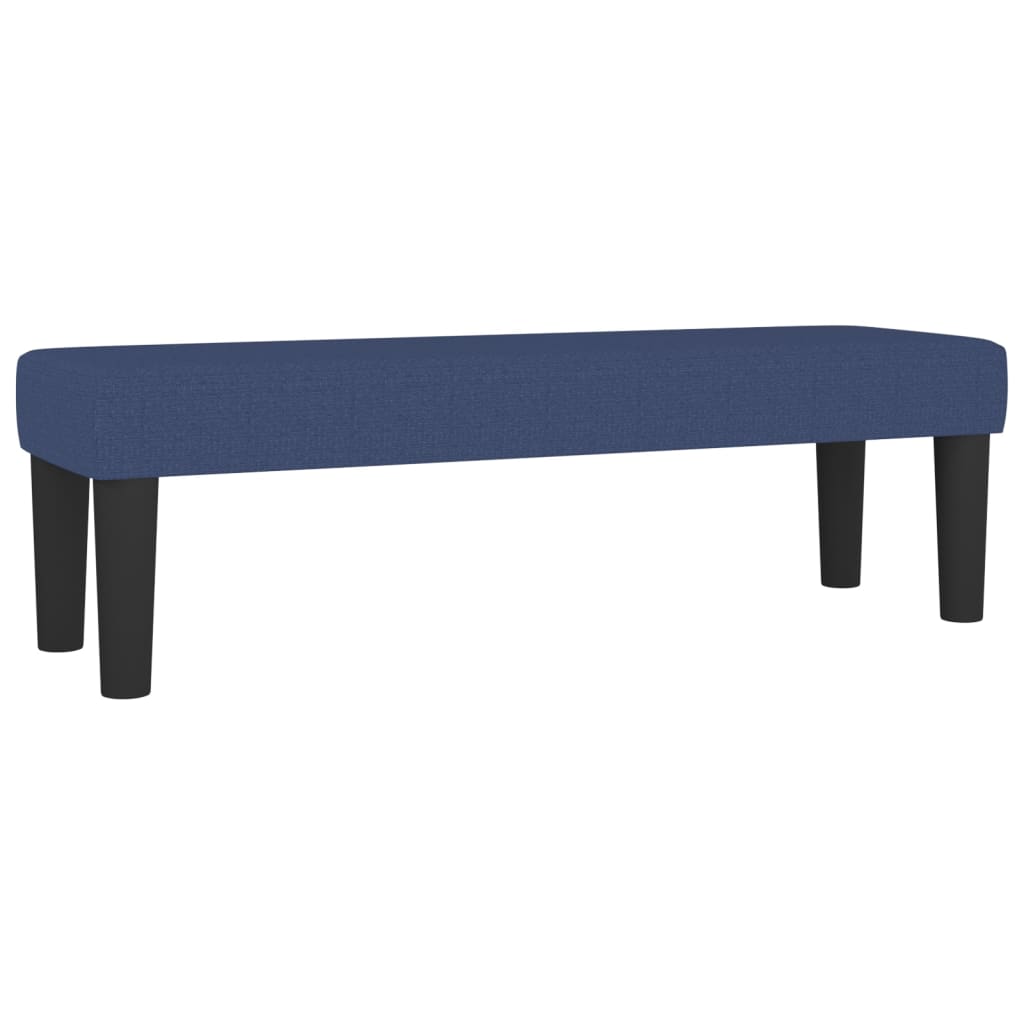 Boxspring met matras stof blauw 140x200 cm is nu te koop bij PeponiXL, paradijselijk wonen!