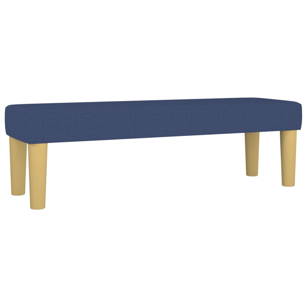 Boxspring met matras stof blauw 200x200 cm is nu te koop bij PeponiXL, paradijselijk wonen!