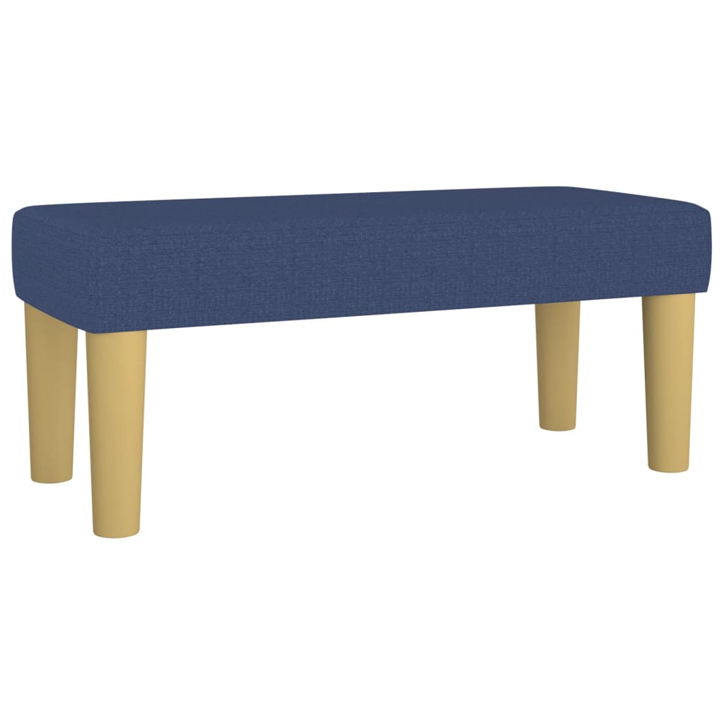 Boxspring met matras stof blauw 80x200 cm is nu te koop bij PeponiXL, paradijselijk wonen!