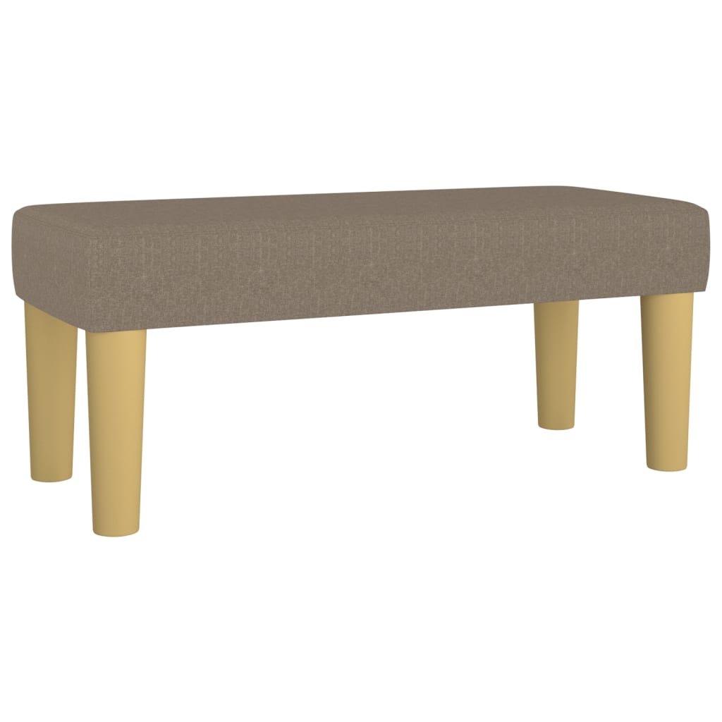 Boxspring met matras stof taupe 120x200 cm is nu te koop bij PeponiXL, paradijselijk wonen!