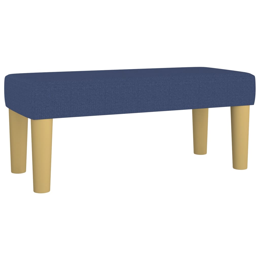 Boxspring met matras stof blauw 80x200 cm is nu te koop bij PeponiXL, paradijselijk wonen!
