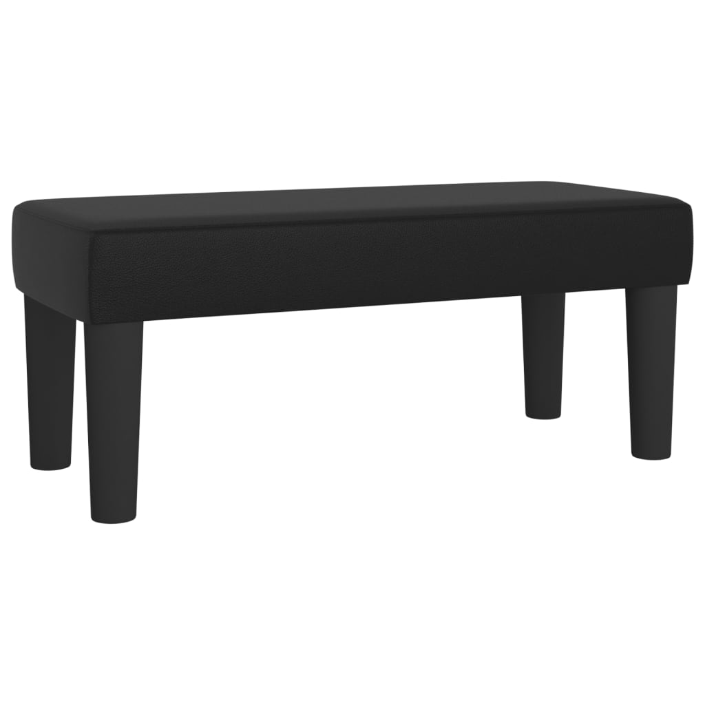 Boxspring met matras kunstleer zwart 80x200 cm is nu te koop bij PeponiXL, paradijselijk wonen!