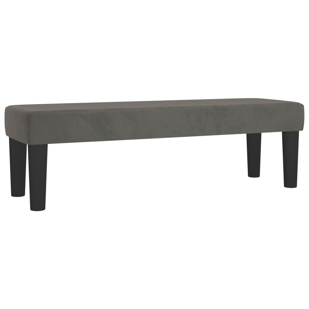 Boxspring met matras fluweel donkergrijs 200x200 cm is nu te koop bij PeponiXL, paradijselijk wonen!