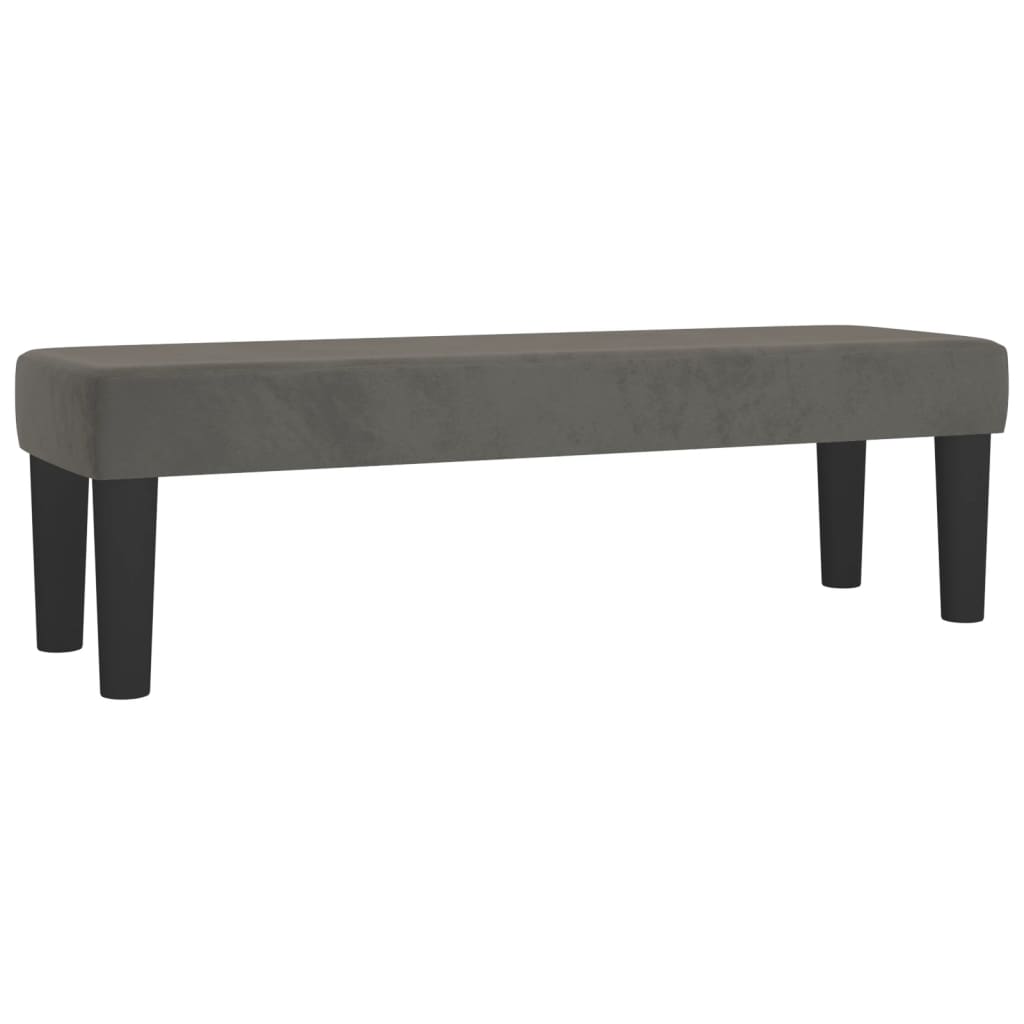 Boxspring met matras fluweel donkergrijs 200x200 cm is nu te koop bij PeponiXL, paradijselijk wonen!