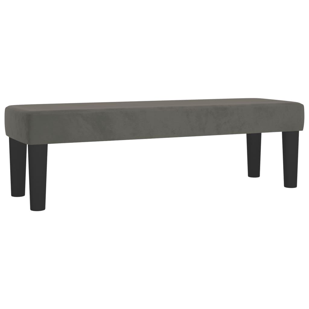 Boxspring met matras fluweel donkergrijs 200x200 cm is nu te koop bij PeponiXL, paradijselijk wonen!