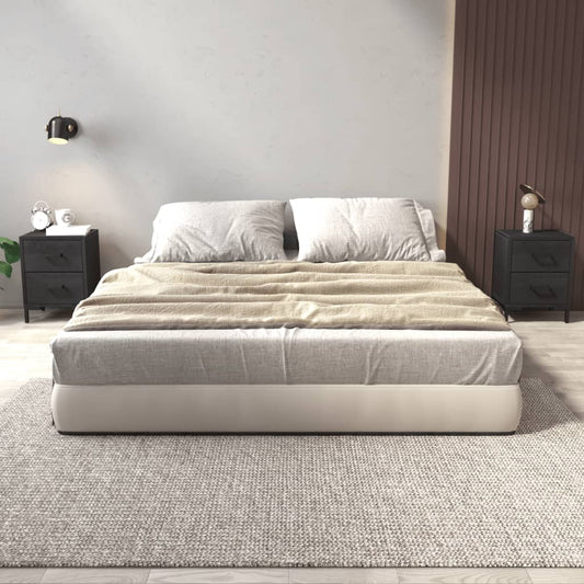 Nachtkastjes 2 st 36x30x45 cm massief grenenhout zwart is nu te koop bij PeponiXL, paradijselijk wonen!