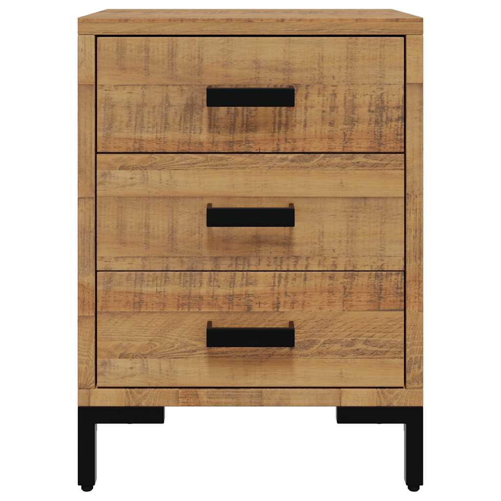 Nachtkastjes 2 st 40x30x55 cm massief grenenhout is nu te koop bij PeponiXL, paradijselijk wonen!