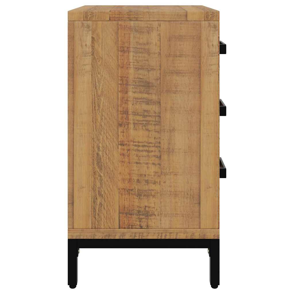 Nachtkastjes 2 st 40x30x55 cm massief grenenhout is nu te koop bij PeponiXL, paradijselijk wonen!