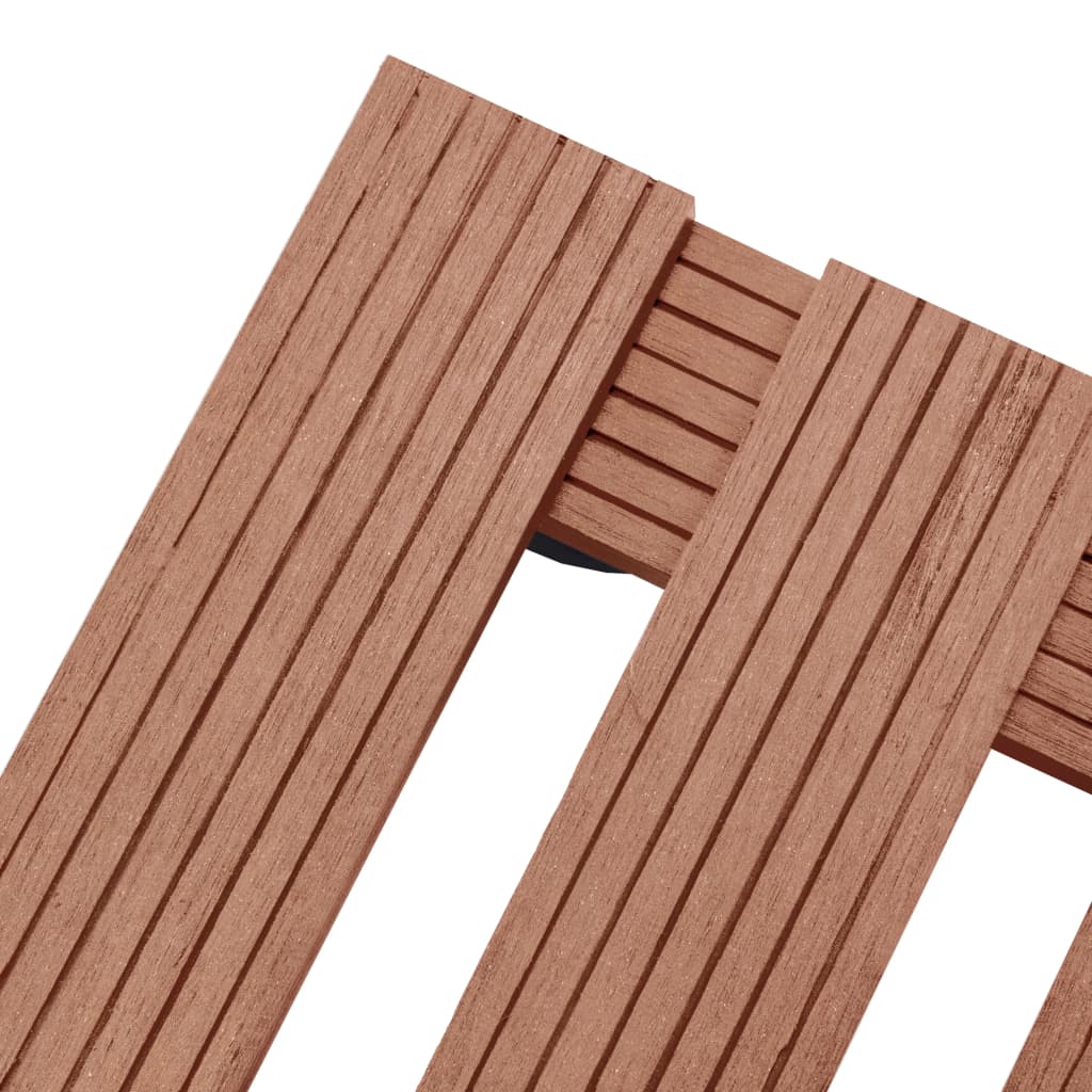 Plantentrolleys 4 st 30x30x7,5 cm HKC bruin is nu te koop bij PeponiXL, paradijselijk wonen!