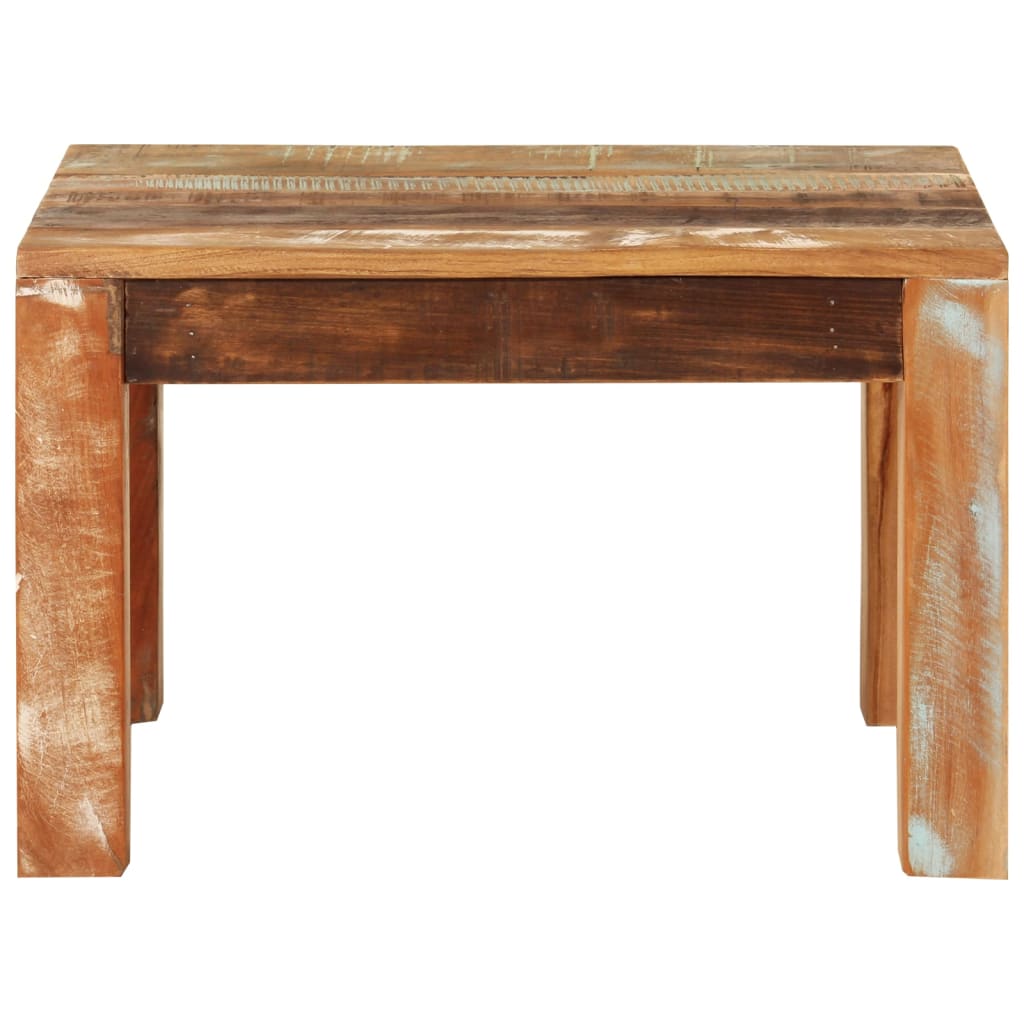Salontafel 55x55x35 cm massief gerecycled hout is nu te koop bij PeponiXL, paradijselijk wonen!