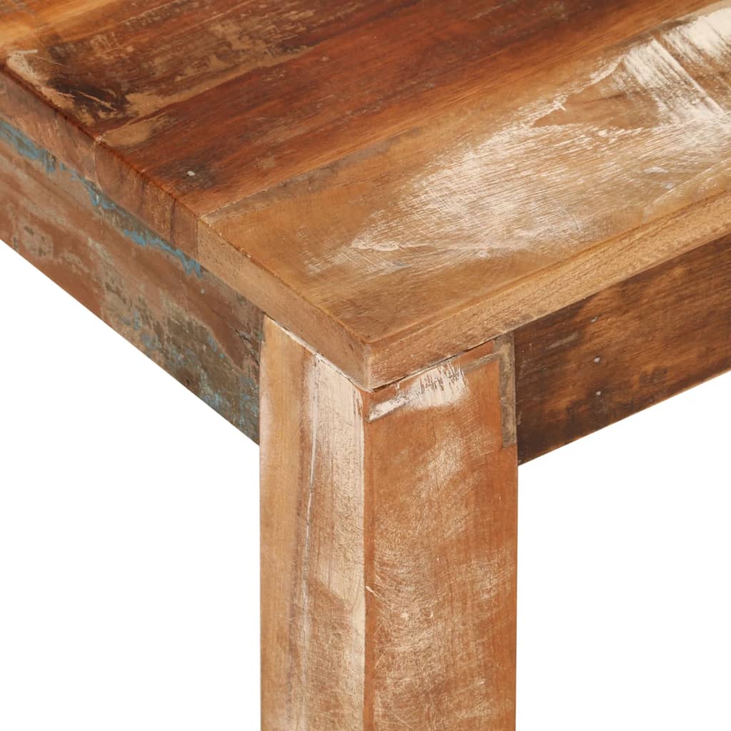 Salontafel 55x55x35 cm massief gerecycled hout is nu te koop bij PeponiXL, paradijselijk wonen!