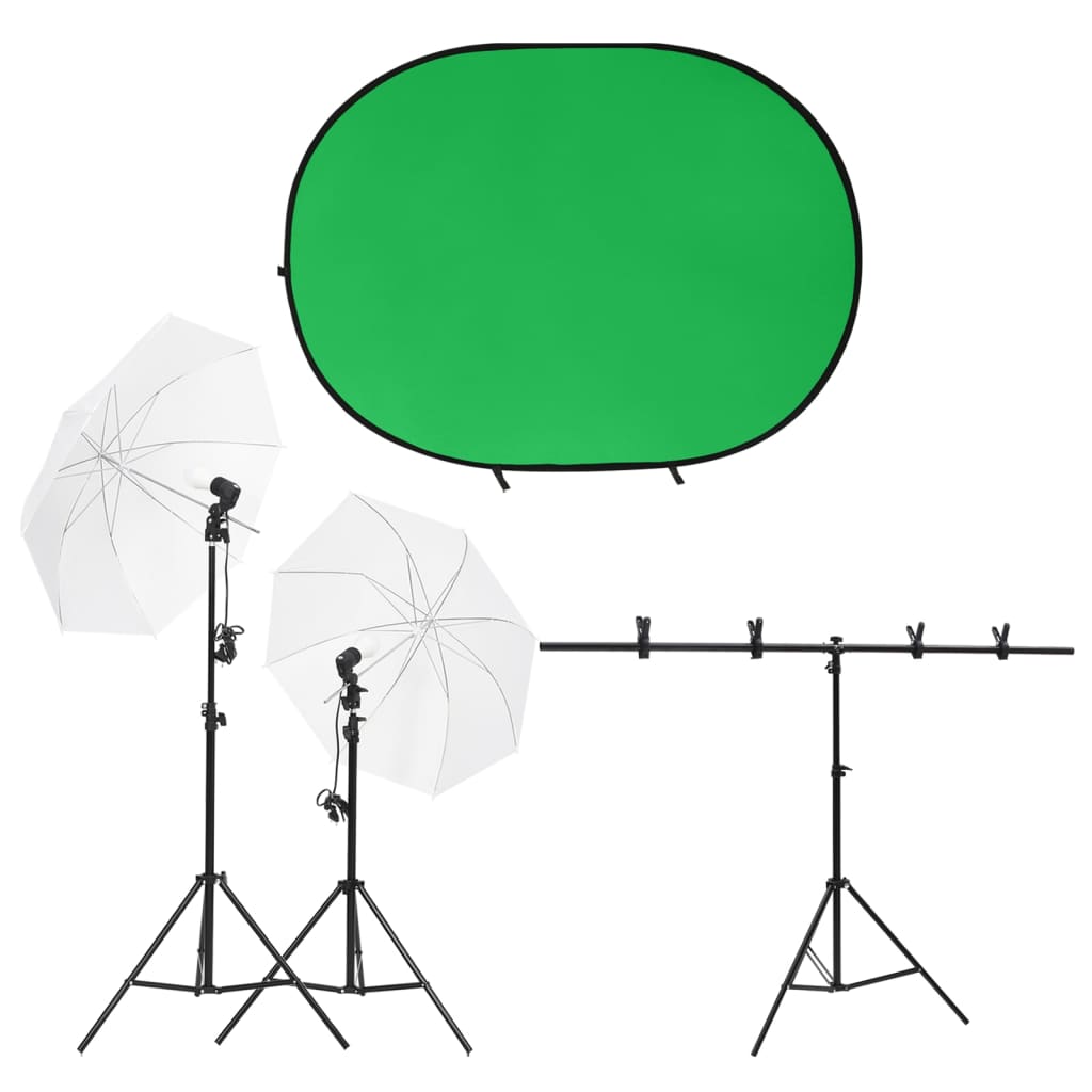 Fotostudioset met verlichtingsset en achtergrondscherm is nu te koop bij PeponiXL, paradijselijk wonen!