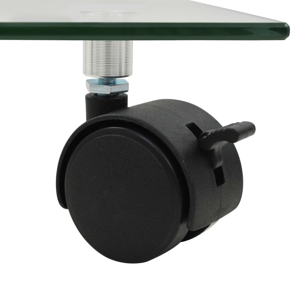 Plantenrollers 4 st vierkant 35x35 cm gehard glas is nu te koop bij PeponiXL, paradijselijk wonen!