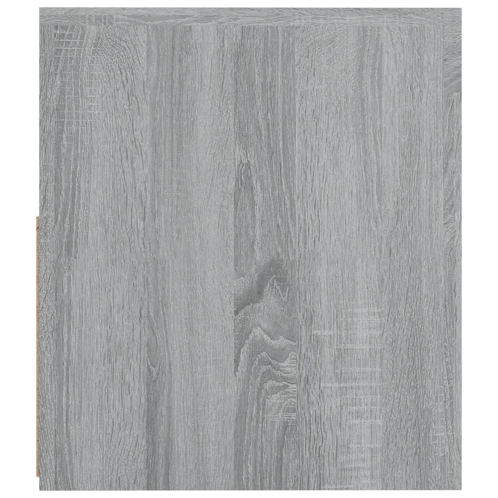 Nachtkastje 2 st met LED-verlichting 60x35x40 cm grijs sonoma is nu te koop bij PeponiXL, paradijselijk wonen!