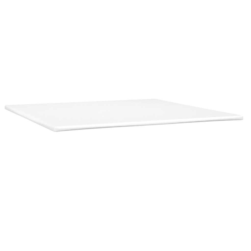 Boxspring met matras kunstleer grijs 200x200 cm is nu te koop bij PeponiXL, paradijselijk wonen!