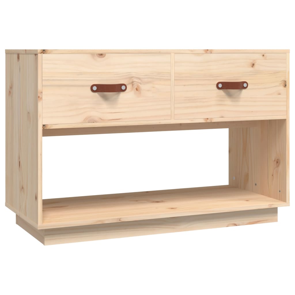 Tv-meubel 90x40x60 cm massief grenenhout is nu te koop bij PeponiXL, paradijselijk wonen!