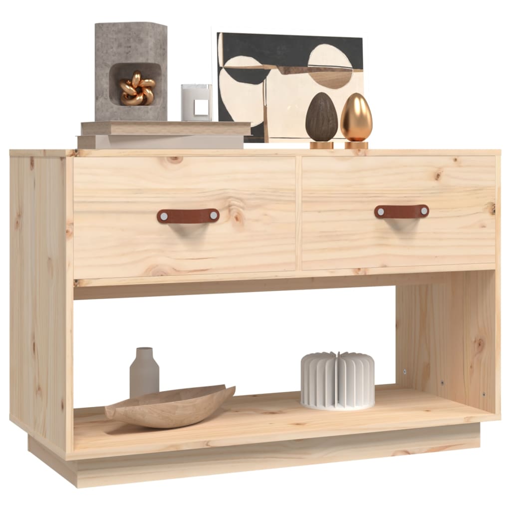 Tv-meubel 90x40x60 cm massief grenenhout is nu te koop bij PeponiXL, paradijselijk wonen!