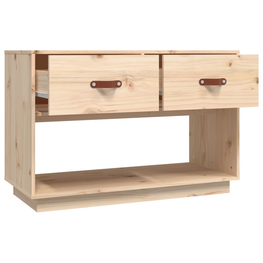 Tv-meubel 90x40x60 cm massief grenenhout is nu te koop bij PeponiXL, paradijselijk wonen!