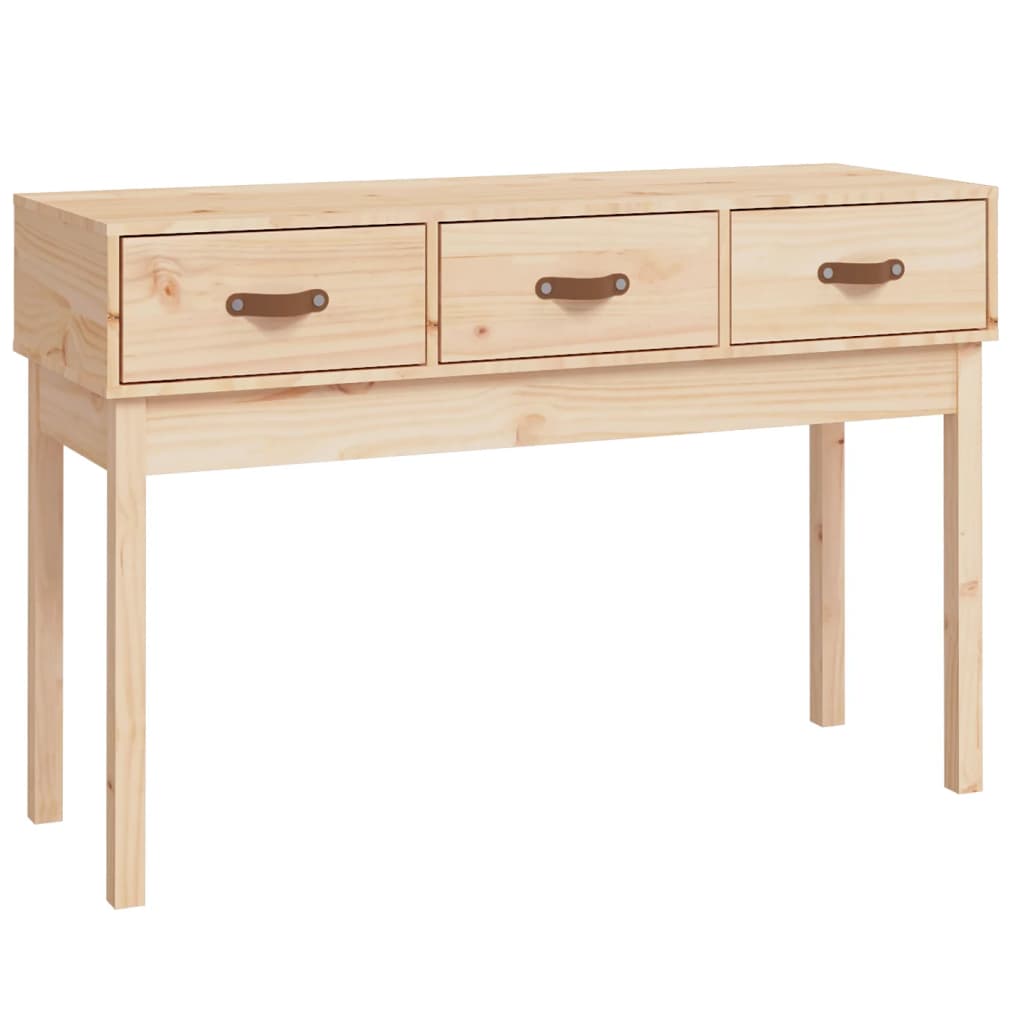 Wandtafel 114x40x75 cm massief grenenhout is nu te koop bij PeponiXL, paradijselijk wonen!