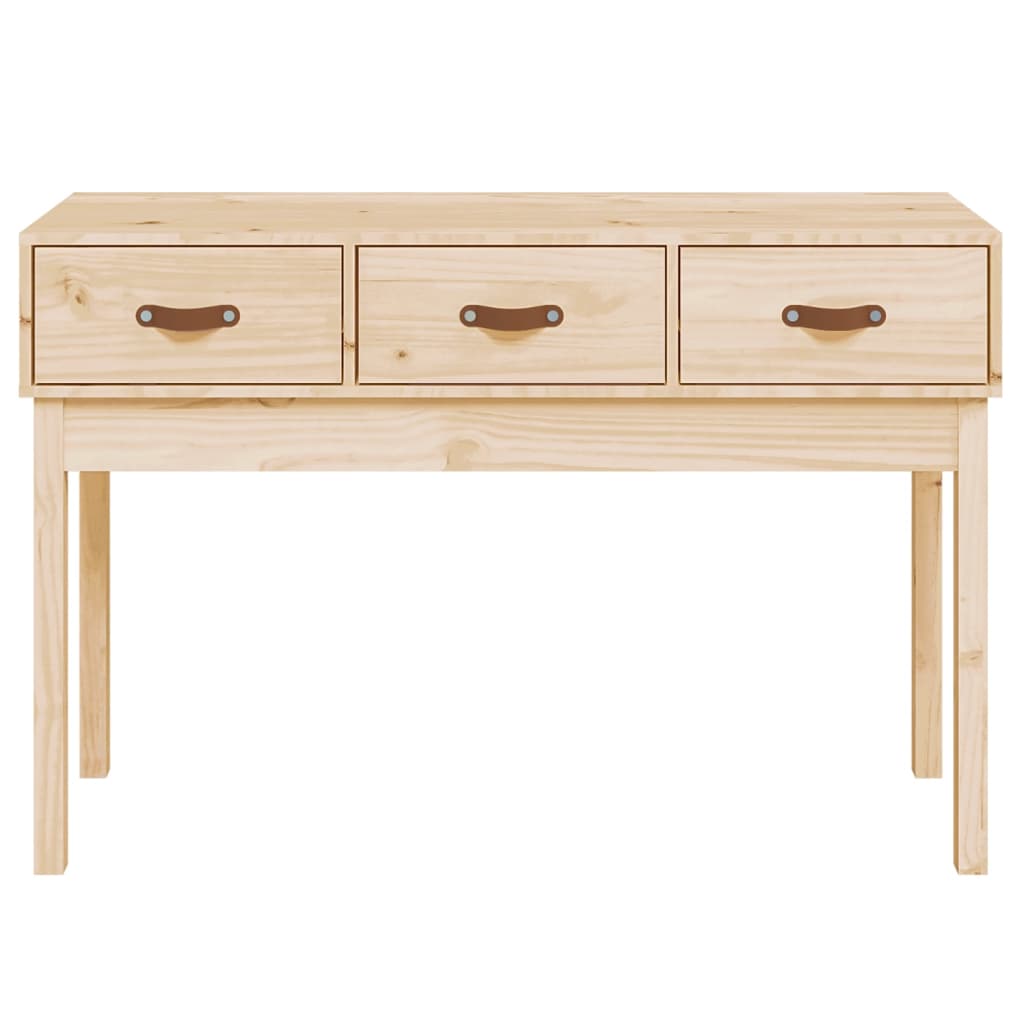 Wandtafel 114x40x75 cm massief grenenhout is nu te koop bij PeponiXL, paradijselijk wonen!