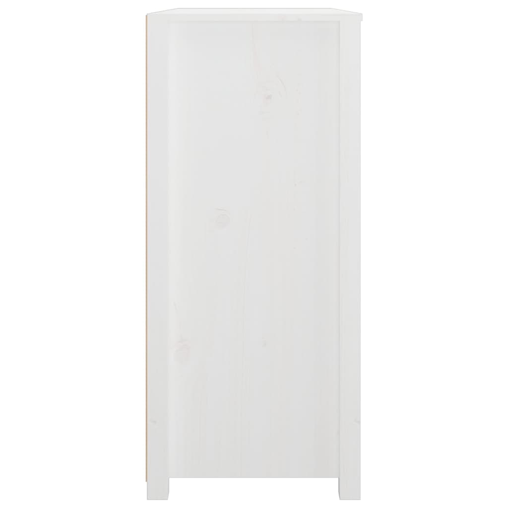 Dressoir 100x40x90 cm massief grenenhout wit is nu te koop bij PeponiXL, paradijselijk wonen!