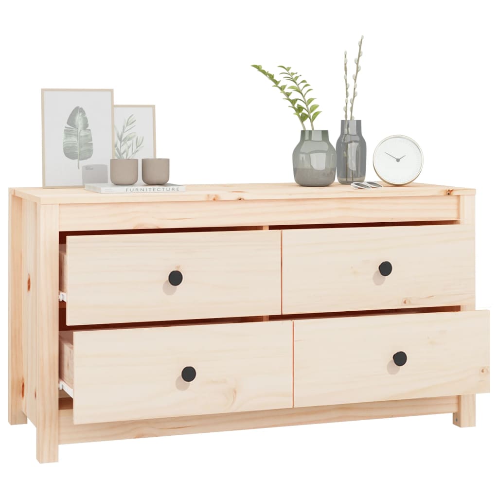 Dressoir 100x40x54 cm massief grenenhout is nu te koop bij PeponiXL, paradijselijk wonen!