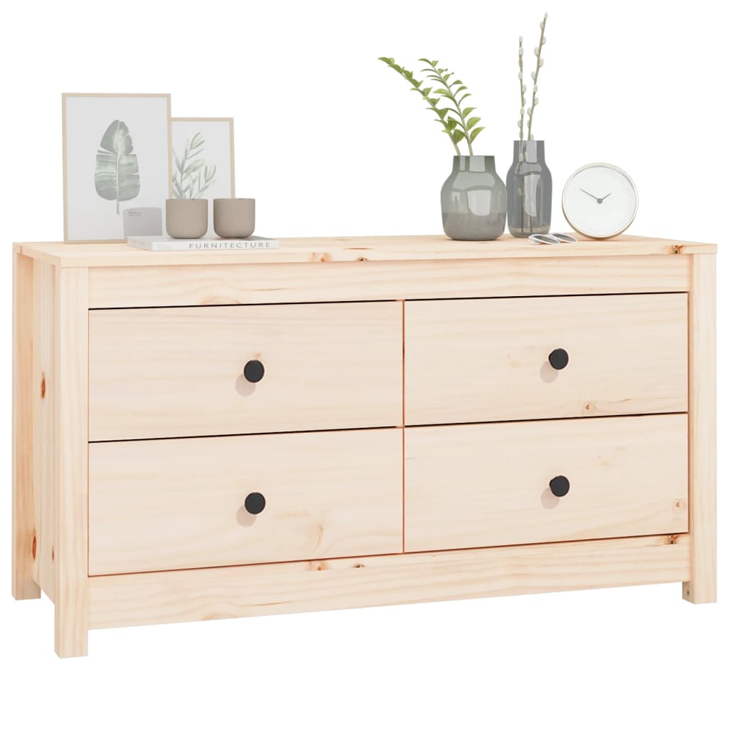 Dressoir 100x40x54 cm massief grenenhout is nu te koop bij PeponiXL, paradijselijk wonen!
