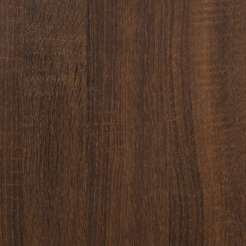 Salontafels 2 st bewerkt hout bruin eikenkleur is nu te koop bij PeponiXL, paradijselijk wonen!
