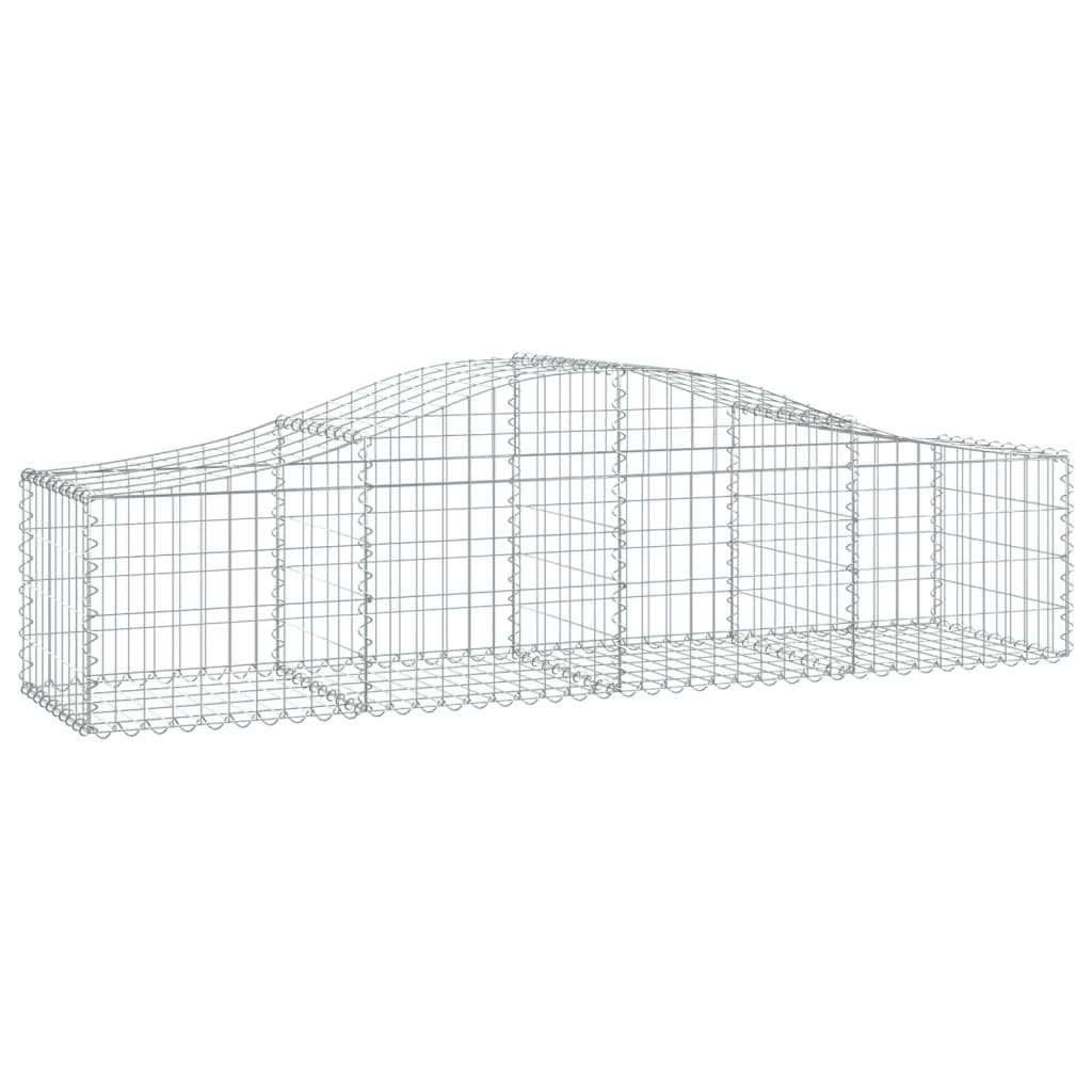 Schanskorven 50 st gewelfd 200x50x40/60 cm ijzer is nu te koop bij PeponiXL, paradijselijk wonen!