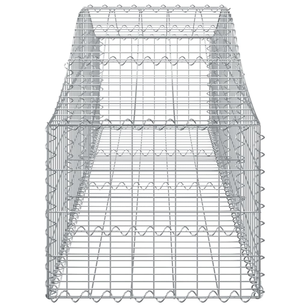Schanskorven 50 st gewelfd 200x50x40/60 cm ijzer is nu te koop bij PeponiXL, paradijselijk wonen!