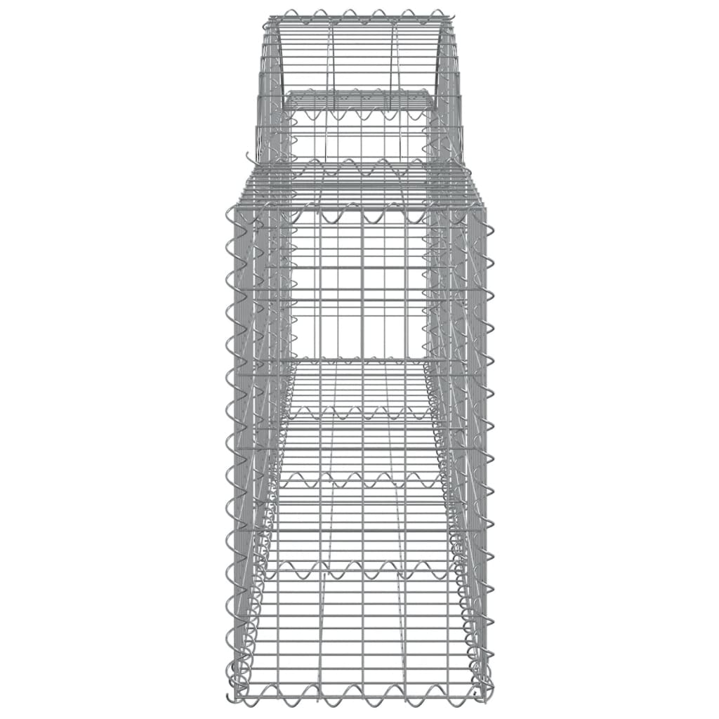 Schanskorven 20 st gewelfd 200x30x60/80 cm ijzer is nu te koop bij PeponiXL, paradijselijk wonen!