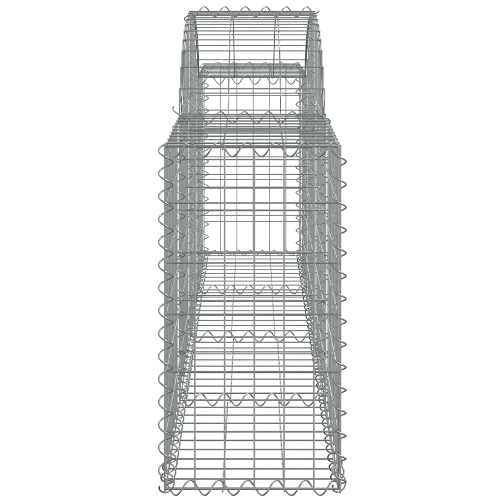 Schanskorven 25 st gewelfd 200x30x60/80 cm gegalvaniseerd ijzer is nu te koop bij PeponiXL, paradijselijk wonen!
