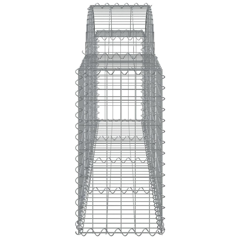Schanskorven 30 st gewelfd 200x30x60/80 cm gegalvaniseerd ijzer is nu te koop bij PeponiXL, paradijselijk wonen!