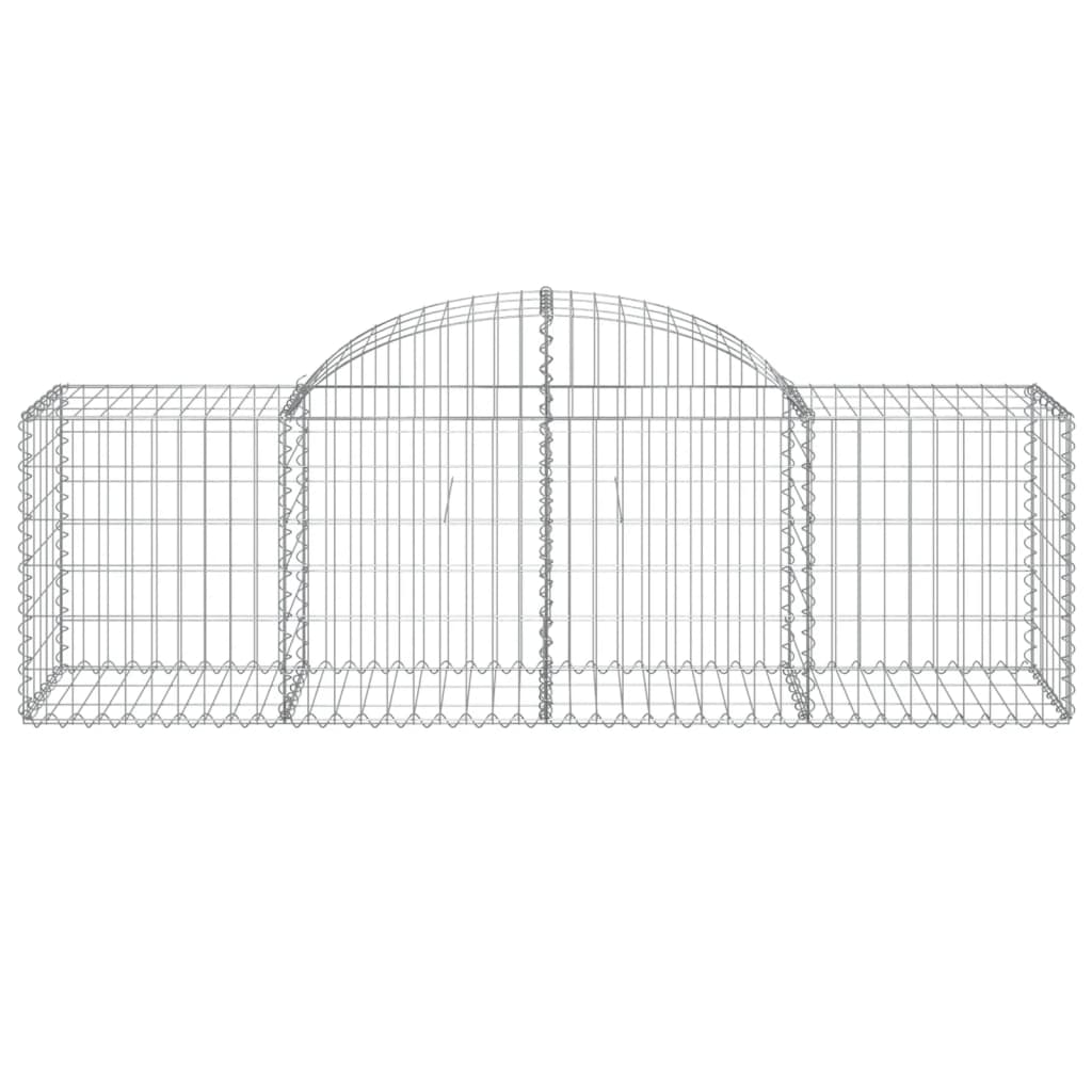 Schanskorven 50 st gewelfd 200x50x60/80 cm ijzer is nu te koop bij PeponiXL, paradijselijk wonen!