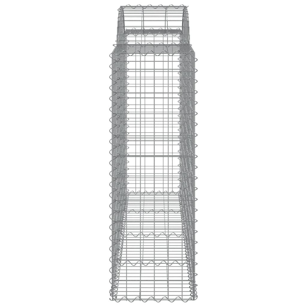 Schanskorven 40 st gewelfd 200x50x120/140 cm ijzer is nu te koop bij PeponiXL, paradijselijk wonen!
