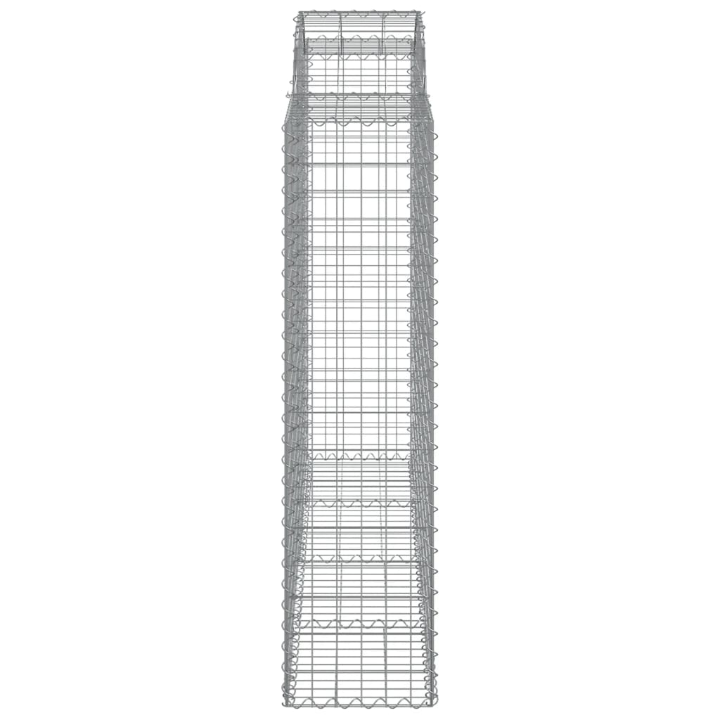 Schanskorven 18 st gewelfd 200x50x160/180 cm ijzer is nu te koop bij PeponiXL, paradijselijk wonen!
