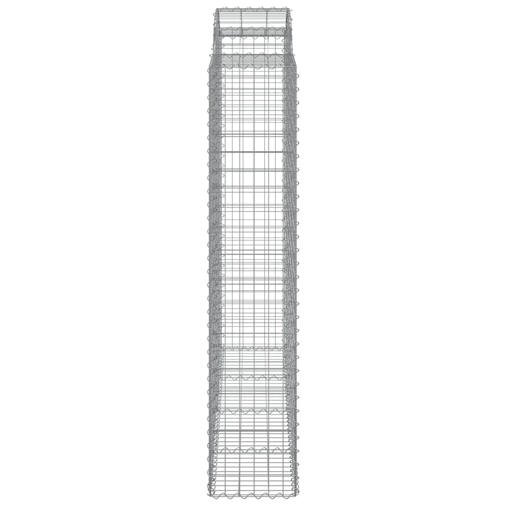 Schanskorven 11 st gewelfd 200x50x200/220 cm ijzer is nu te koop bij PeponiXL, paradijselijk wonen!