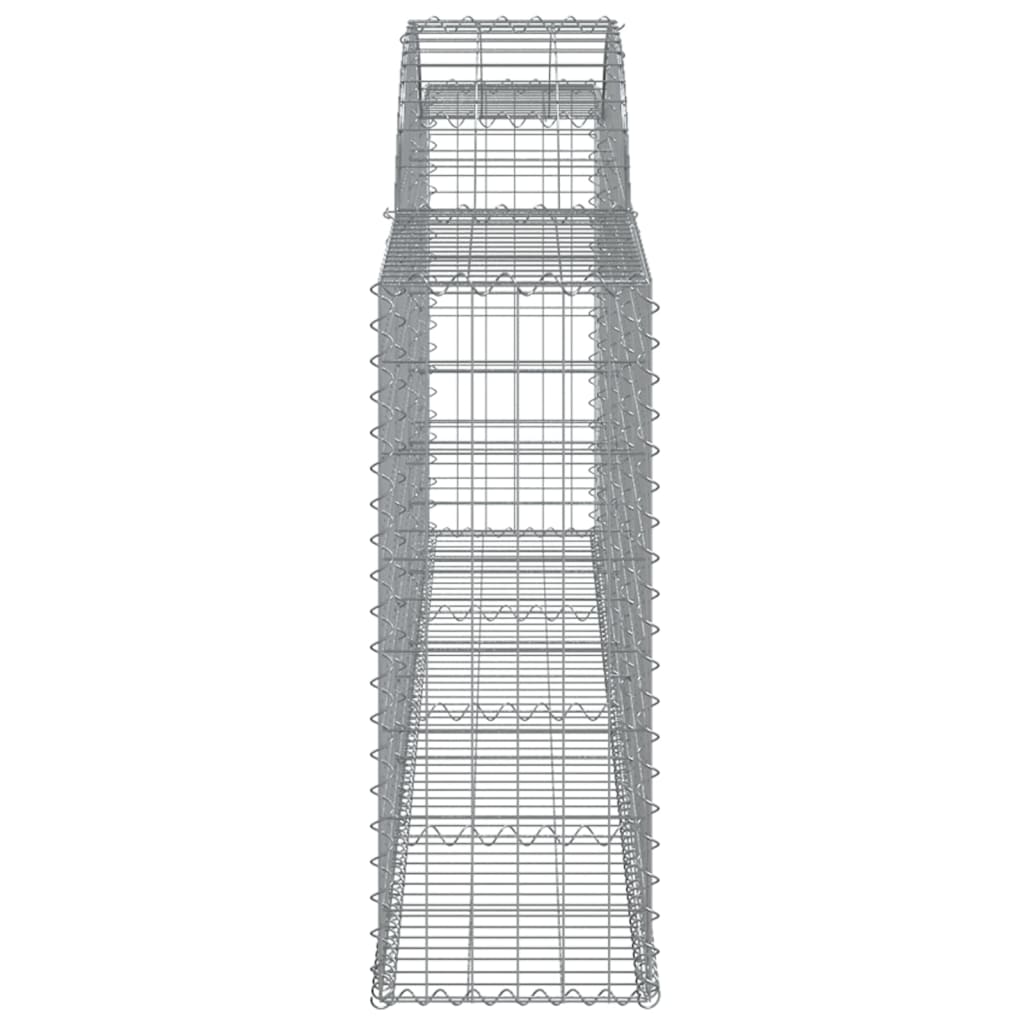 Schanskorven 25 st gewelfd 300x30x80/100 cm ijzer is nu te koop bij PeponiXL, paradijselijk wonen!