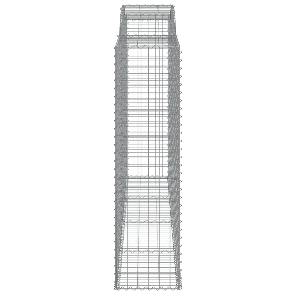 Schanskorven 9 st gewelfd 300x50x180/200 cm ijzer is nu te koop bij PeponiXL, paradijselijk wonen!