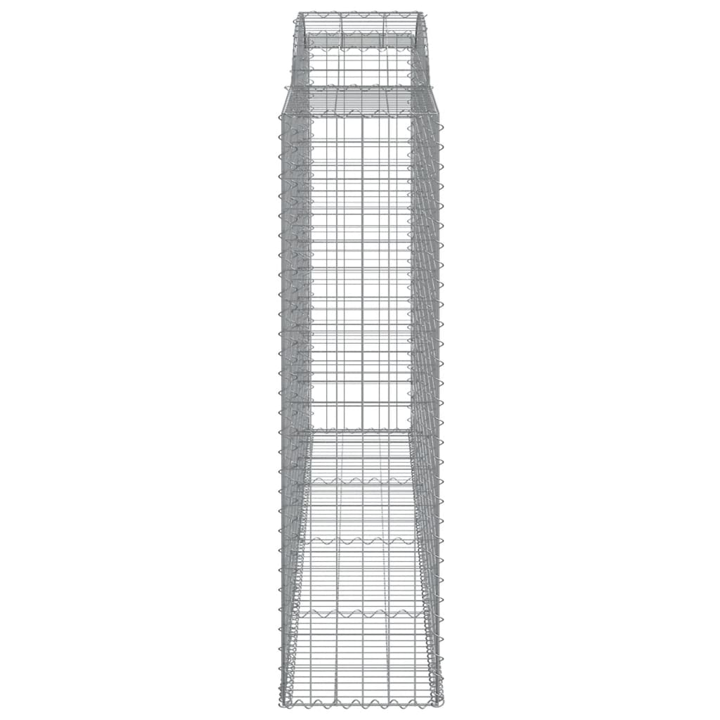 Schanskorven 13 st gewelfd 300x50x180/200 cm ijzer is nu te koop bij PeponiXL, paradijselijk wonen!