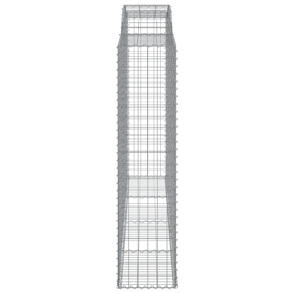 Schanskorven 6 st gewelfd 300x50x200/220 cm ijzer is nu te koop bij PeponiXL, paradijselijk wonen!