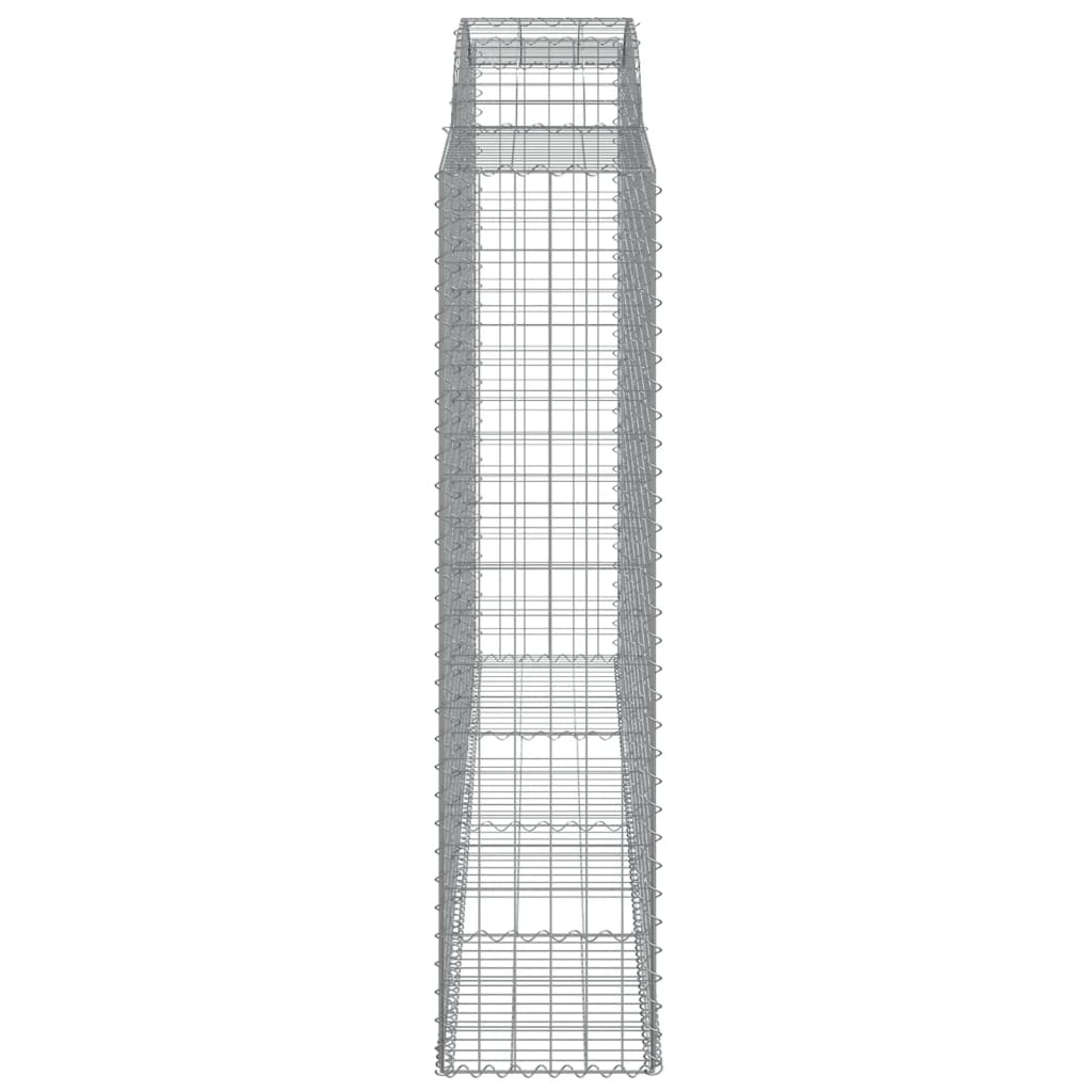 Schanskorven 7 st gewelfd 300x50x200/220 cm ijzer is nu te koop bij PeponiXL, paradijselijk wonen!