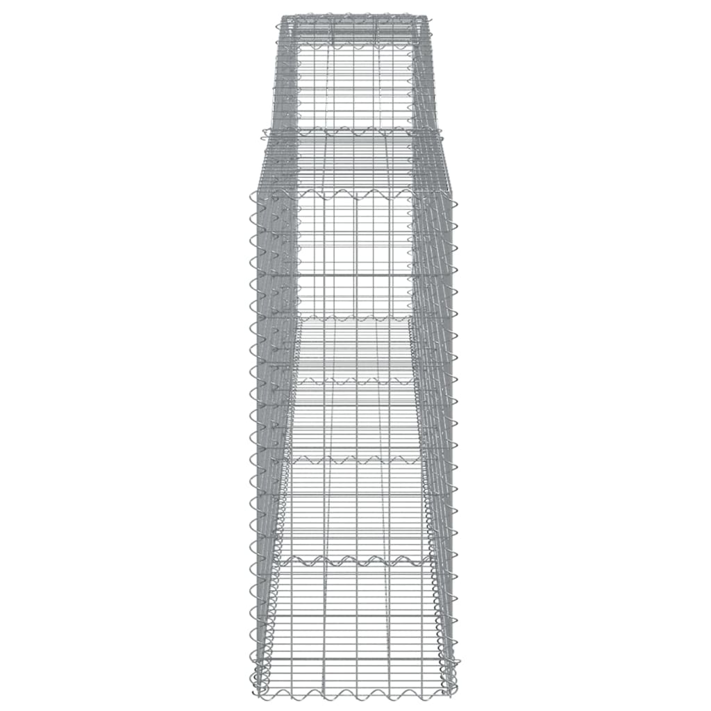 Schanskorven 25 st gewelfd 400x50x120/140 cm ijzer is nu te koop bij PeponiXL, paradijselijk wonen!