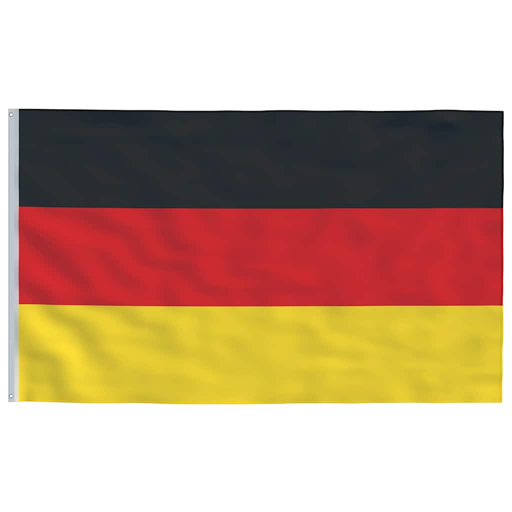 Vlag met vlaggenmast Duitsland 6,08 m aluminium is nu te koop bij PeponiXL, paradijselijk wonen!